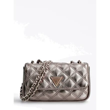 Женская сумка кросс боди Guess Cessily Micro Mini платиновая (HWMG7679780-PEW): Пол Женский