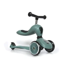 Самокат Scoot&Ride серии Highwaykick-1 серо-зеленый, до 3 лет/20кг: Количество колес 3