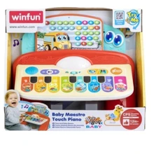 Пианино игрушечное WinFun с музыкальными и световыми эффектами (230801-NL): Производитель Winfun