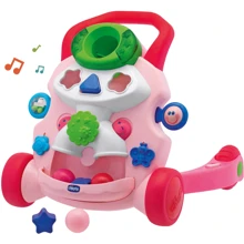 Ходунки-центр игровой развивающий Chicco Первые шаги розовый (65261.20): Производитель Chicco