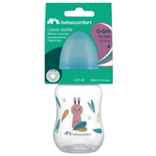 Бутылочка для кормления Bebe Confort PP Little Buddies с силиконовой пустышкой 120ml (3102202070): Материал пластик