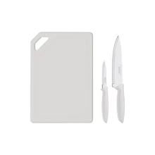 Набор кухонных ножей Tramontina Plenus Light Grey 3 пр. (23498/314): Количество предметов 3