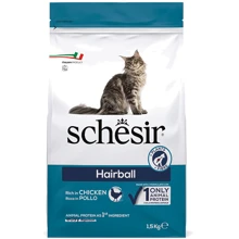 Сухой монопротеиновый корм Schesir Cat Hairball для котов с длинной шерстью 1.5 кг (ШКВВШ1.5): Тип Сухой корм