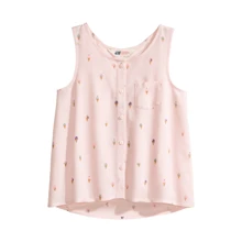 Блуза H&M 4976745 170 см светло-розовая: Тип Блузы