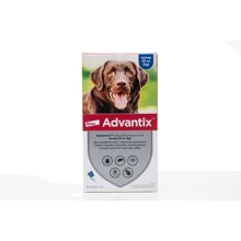 Капли Bayer/Elanco Advantix для собак более 25 кг от заражений экто паразитами 4 пипетки/1 уп. (4007221047254): Тип Капли