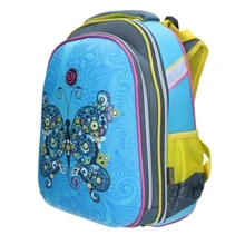 Ранец CLASS 9719 SchoolCase, Butterfly, 39x28x21см: Возрастная группа от 6 до 10 лет