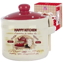 Емкость для хранения S&T Happy Kitchen 420мл (2370-11): Тип Банка для меда с деревянной ложкой