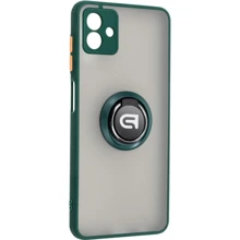 Чехол для телефонов ArmorStandart Frosted Matte Ring Dark Green for Samsung A045 Galaxy A04 (ARM68343): Совместимость Samsung A045 Galaxy A04