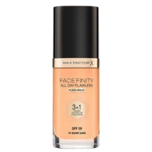 Max Factor Facefinity All Day Flawless 3-in-1 Foundation №70 Warm Sand Spf 20 Тональний крем 30 ml: Вид Тональные средства