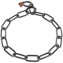 Ошейник для собак Sprenger Collar Long Link длинное звено 4 мм вороненая нержавеющая сталь 66 см (56026): Производитель Sprenger