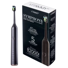 Зубная щетка Vitammy Symphony Black: Назначение взрослая