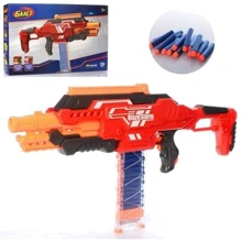 Автомат Limo Toy 80528 м'які кулі 40шт, звук: Виробник Limo Toy