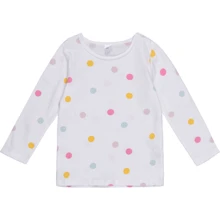 Піжамний лонгслів H & M 5236258 86 см білий: Стать дівчинка