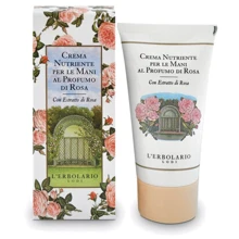 L'Erbolario Crema Nutriente per le Mani al Profumo di Rosa Крем для рук 75 ml: Назначение Увлажнение, Разглаживание, Питание