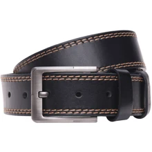 Мужской ремень Borsa Leather черный (br-vn-lbelt1): Пол Мужской