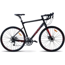 Велосипед VNC 2023' 28" TimeRacer A9 SH V53A9SH-2852-BR 20"/52см (4163) black (shiny)/red (matt): Материал рамы Алюминий