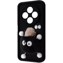 Чохол для телефона Mobile Case Pretty Things Black/Fluffy Black для Xiaomi Redmi 14C 4G / A4 / Poco C75 4G: Сумісність Xiaomi Redmi 14C 4G / A4 / Poco C75 4G