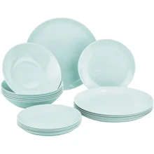 Столовый сервиз Luminarc Diwali Light Turquoise 6 персон 18 предметов (P2963): Количество персон 6
