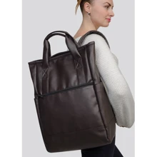 Женская сумка-рюкзак Sambag темно-коричневая (93541062): Пол Женский