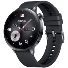 Смарт-часы OnePlus Watch 3 43mm Black Steel: Дисплей 1.32" AMOLED (466 x 466) / 352 ppi
