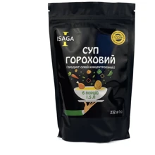 Суп гороховый ISAGA 232 г 6 порций 1.5 л (4820259550059): Технология Сушка