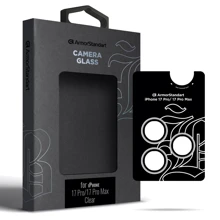 Захисне скло для iPhone ArmorStandart Tempered Glass Supreme BI Clear for Camera iPhone 17 Pro / 17 Pro Max (ARM86441): Тип захисту екрана на камеру