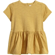 Платье H&M 6174977 56 см горчичное: Пол Девочка