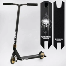 Самокат трюковый Best Scooter Warrior черный (T-50615): Количество колес 2