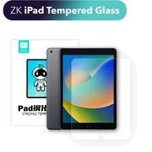 Аксессуар для iPad ZK Premium Tempered Glass for iPad 10.2" (2019-2021): Цвет прозрачный