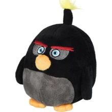 Мягкая игрушка Jazwares Angry Birds ANB Little Plush Бомб (ANB0027): Тип Персонаж мультфильма, фильма