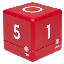 Таймер-куб цифровой TFA "CUBE-TIMER", красный, 1–2–3–5 минут (38203905): Производитель TFA