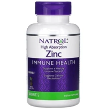 Natrol Zinc Цинк 60 таблеток: Тип Цинк