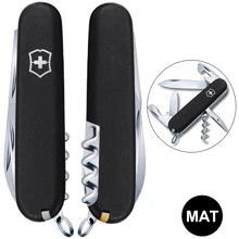 Мультитул Victorinox SPARTAN MAT черный матовый лак (Vx13603.3_M0007p): Тип мини-мультитул