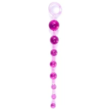 Анальные бусы Jelly Anal Beads Purple, SKN-ANL033 Purple: Для кого Унисекс