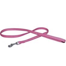 Поводок для собак Croci Soft Reflective светоотражающий мягкий 120х1 см розовый (C5079875): Тип Поводок