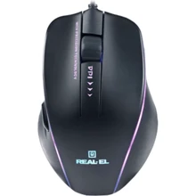 Мышь REAL-EL RM-747 Black: Интерфейс подключения USB