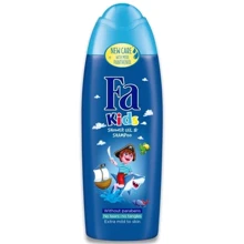 Fa Kids Гель-шампунь для душа для мальчиков Храбрый пират 250 ml: Назначение Очищение