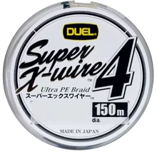 Шнур Duel Super X-Wire 4 150m 0.17mm 8.0kg Silver #1.0: Тип Шнур