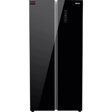 Холодильник Side-by-Side Edler ED-430BG: Размеры ВxШxГ, см 180х83.6х62