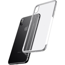 Чехол для iPhone Baseus Shining Silver (ARAPIPH65-MD0S) for iPhone Xs Max: Цвет серебристый