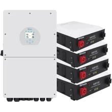Система хранения энергии Deye SUN-16K-SG01LP1-EU-4DY19.2K-LFP-W 16kW 19.2kWh 4BAT LiFePO4 Система хранения энергии Deye SUN-16K-SG01LP1-EU-4DY19.2K-LFP-W 16kW 19.2kWh 4BAT LiFePO4: Тип Гибридный