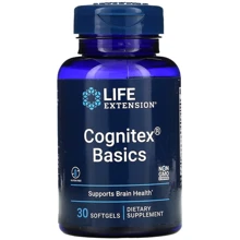 Life Extension Cognitex basics Поддержка памяти и когнитивной функции 30 капсул: Форма выпуска Таблетки