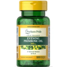Puritan's Pride Evening Primrose Oil 500 MG With GLA  100 Softgels: Тип Масло вечірньої примули