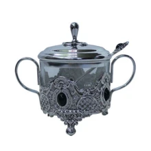 Сервировка стола Сахарница с ложечкой (h 12 см) (466-1331): undefined undefined