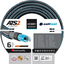 Шланг Cellfast садовий 16-200 (Hobby ATS 1/2'' 25 м): Тип шланг садовый