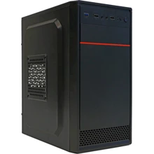 Корпус Casecom GN-1714 500W Black (GN-1714-500): Форм-фактор материнской платы MicroATX/Mini-ITX