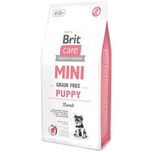 Сухой корм для щенков миниатюрных пород Brit Care Mini Grain Free Puppy с ягненком 7 кг (8595602520152): Тип Сухой корм
