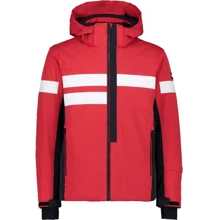 Горнолыжная куртка CMP Man Jacket Zip Hood (31W0107-C580) 46 красная с капюшоном: Вид Горнолыжные куртки