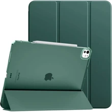 Аксессуар для iPad BeCover Case Book Tri Fold Hard Dark Green for iPad Pro 13 2024 M4 (711731): Цвет зеленый