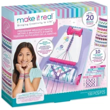 Набор для плетения браслетов со станком Make it Real - Лучшие друзья (MR1457): Производитель Make it Real